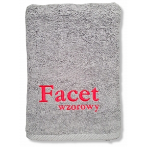 RĘCZNIK NA PREZENT *FACET WZOROWY* 70*140